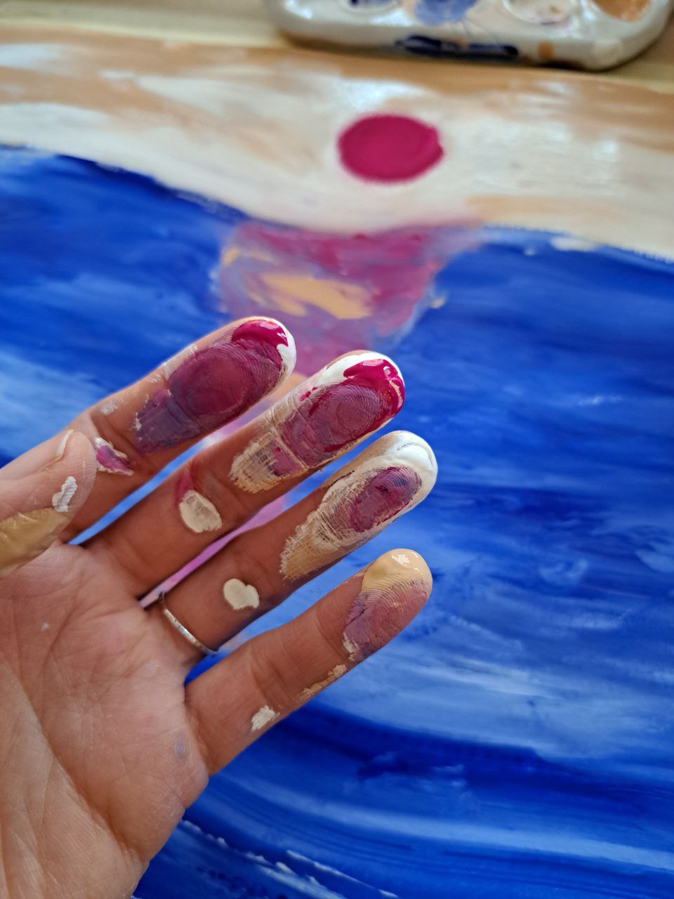 Personenorientiertes Malen - Kunsttherapie